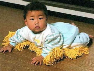 Mop on your babies